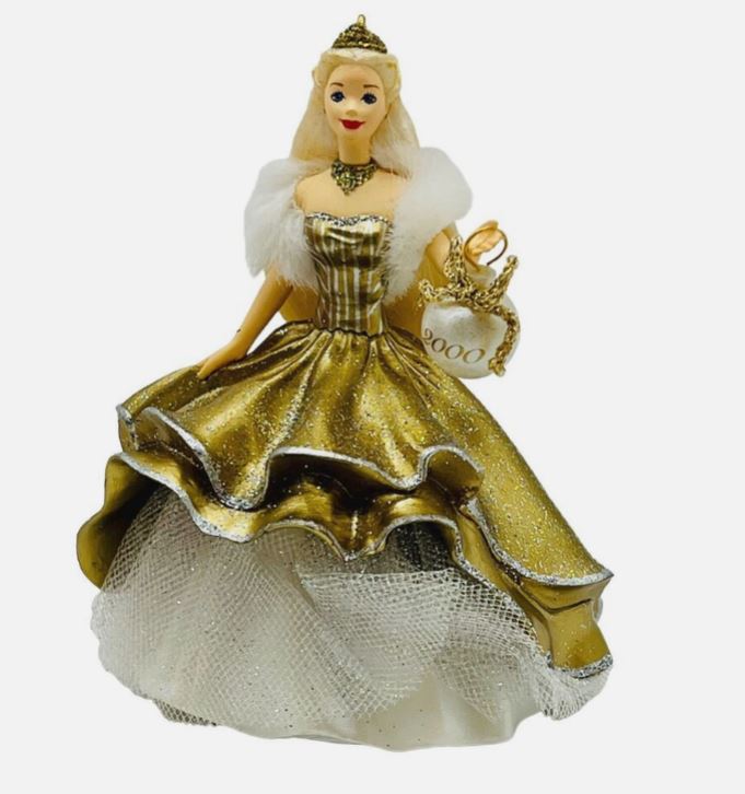 2000 Celebration Barbie 1st - Gold Gown